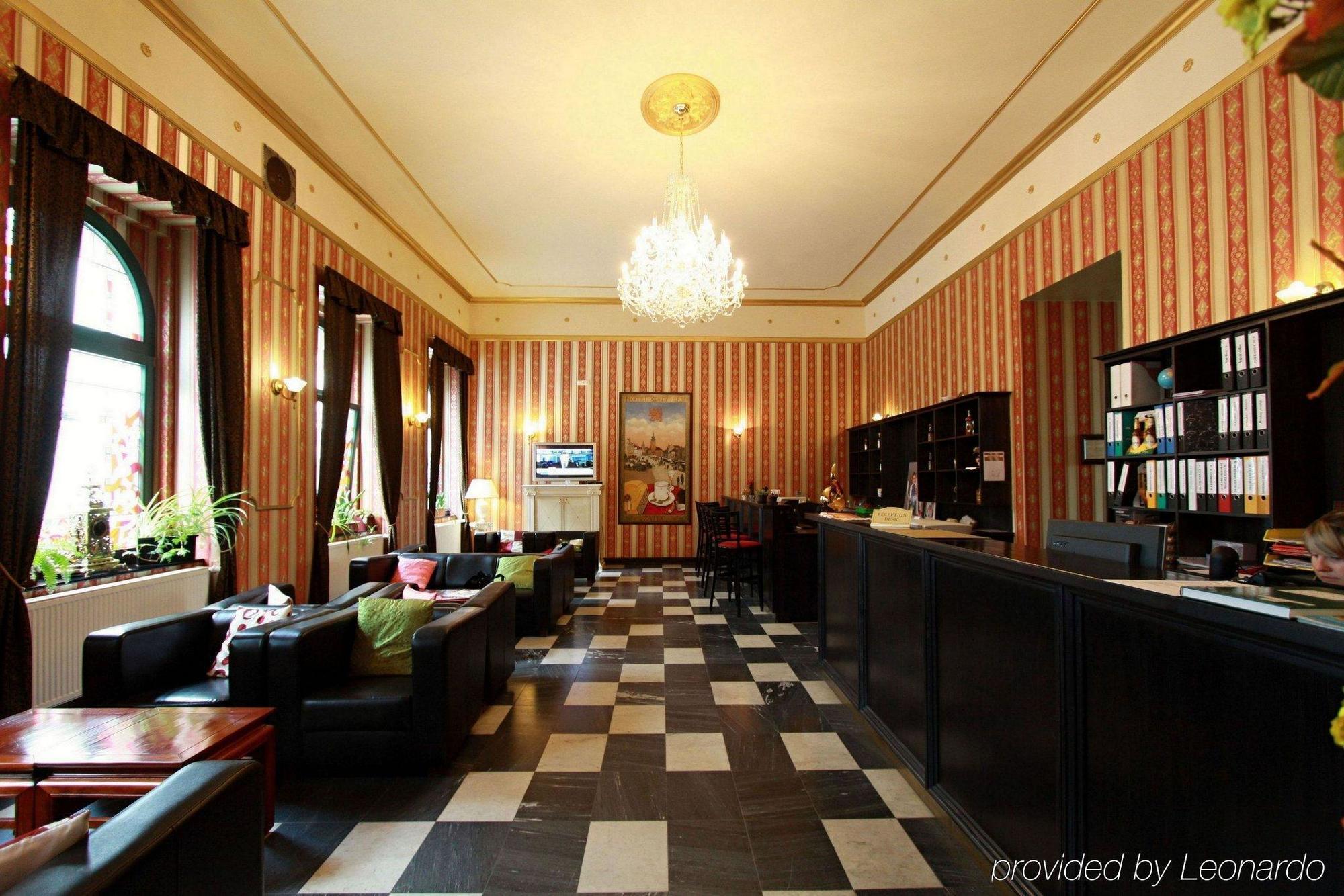 Zlaty Lev Zatec Hotel Interno foto