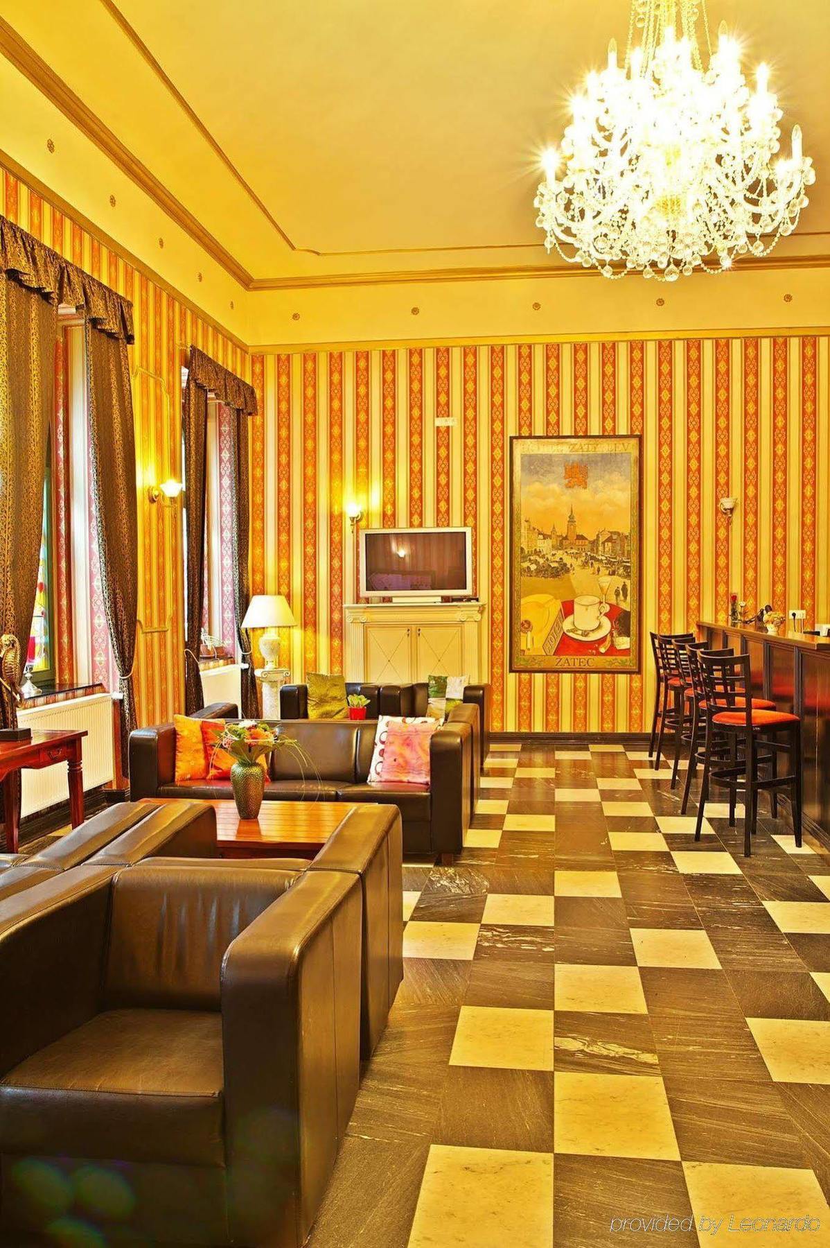 Zlaty Lev Zatec Hotel Ristorante foto